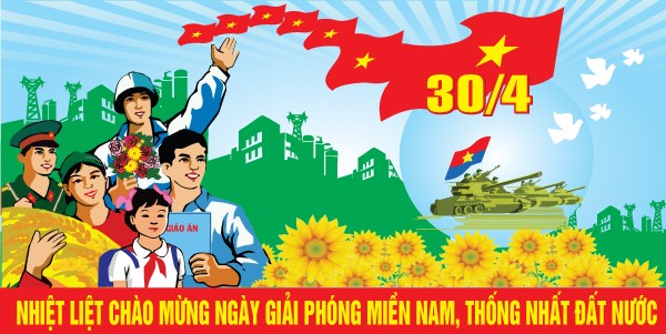 Mừng ngày giải phóng Miền Nam